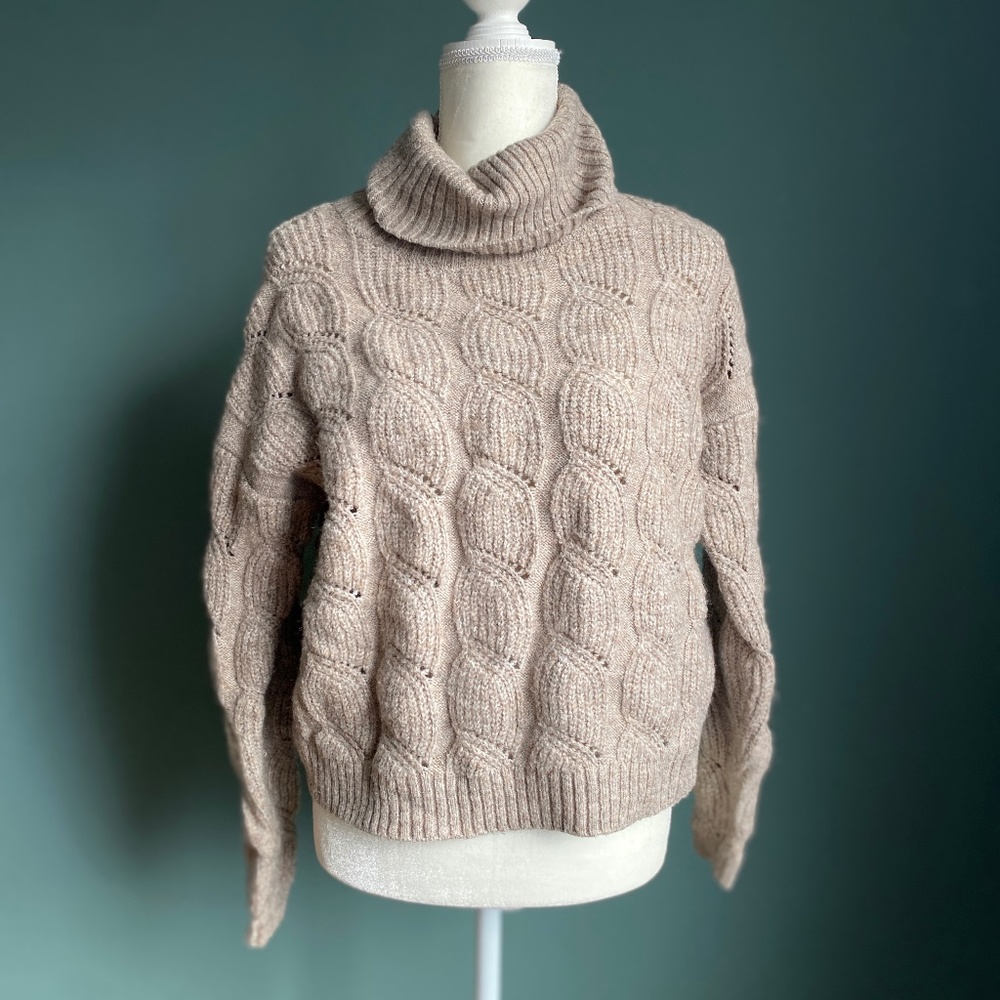 Winter Knit Turtleneck - Large